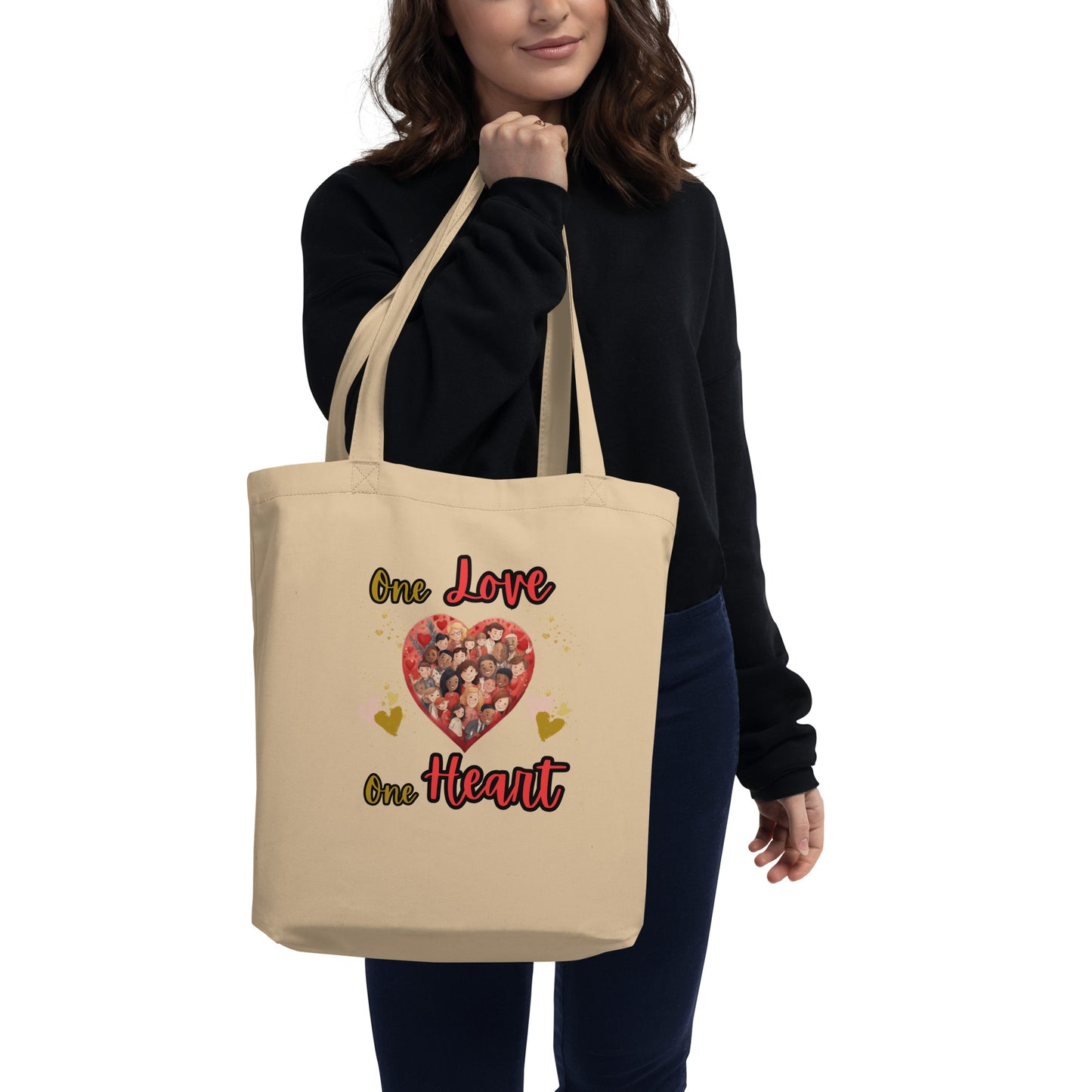 One Love One Heart Eco Tote Bag