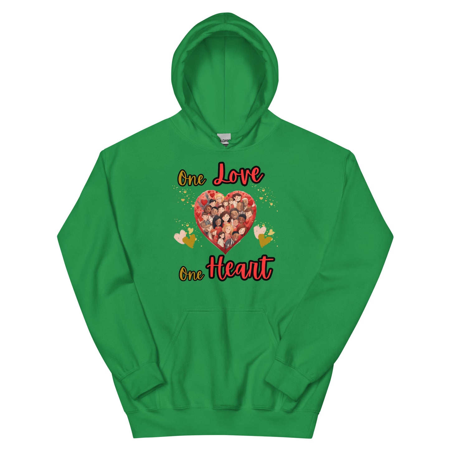 One Love One Heart Unisex Hoodie