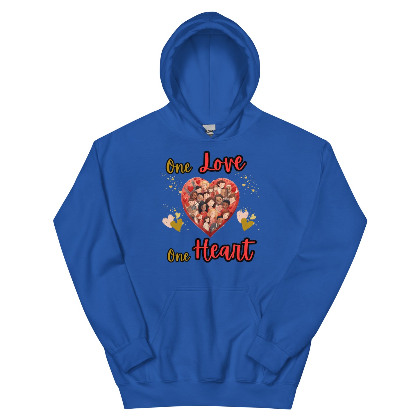 One Love One Heart Unisex Hoodie