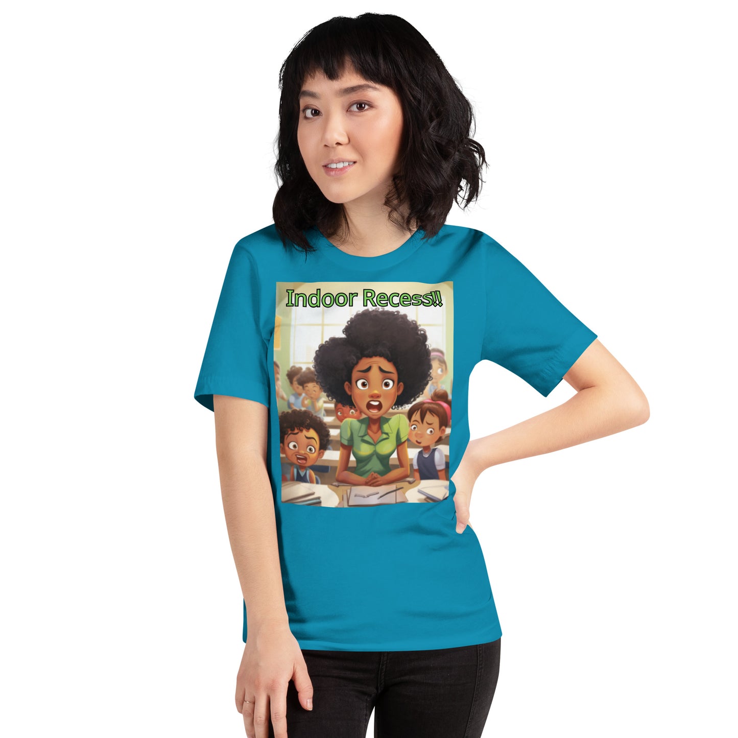 Indoor Recess Unisex t-shirt