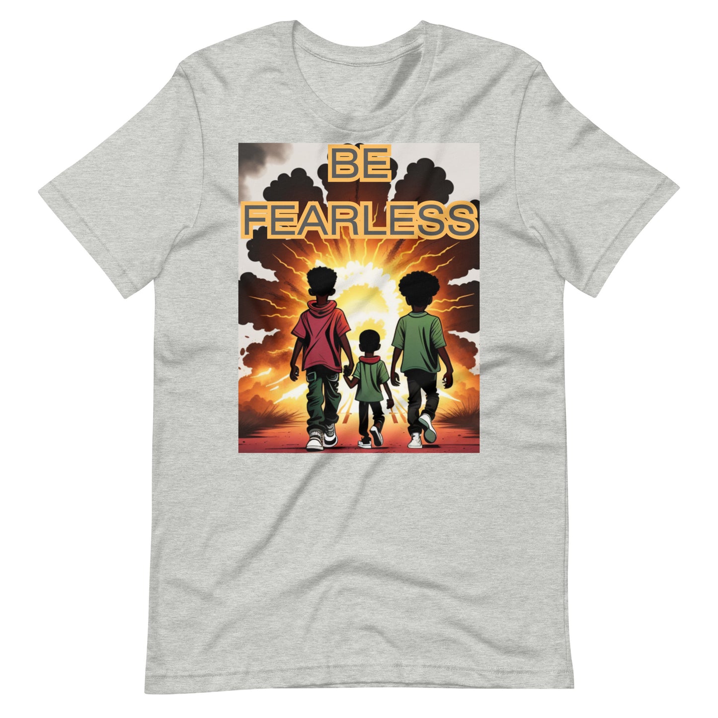 BE FEARLESS v2 Unisex t-shirt