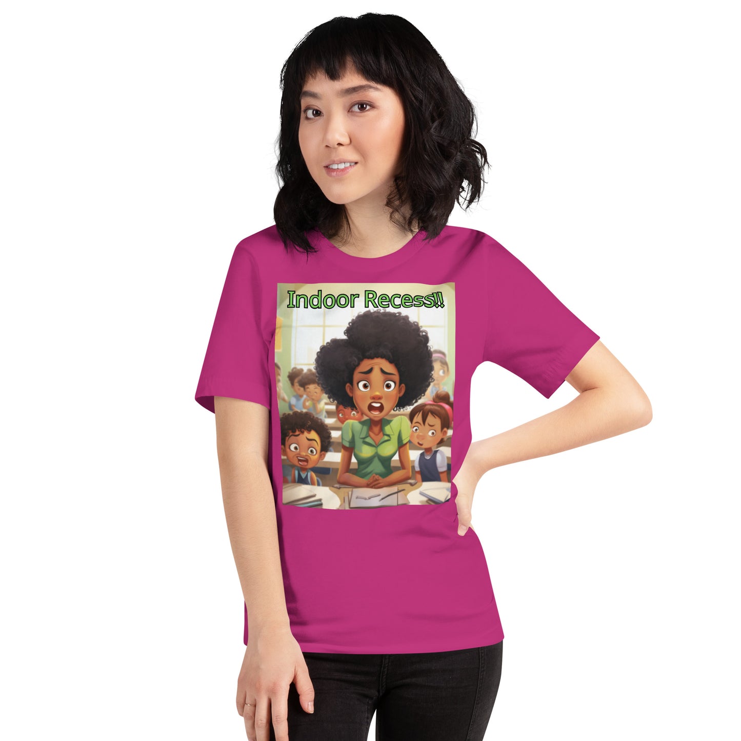 Indoor Recess Unisex t-shirt