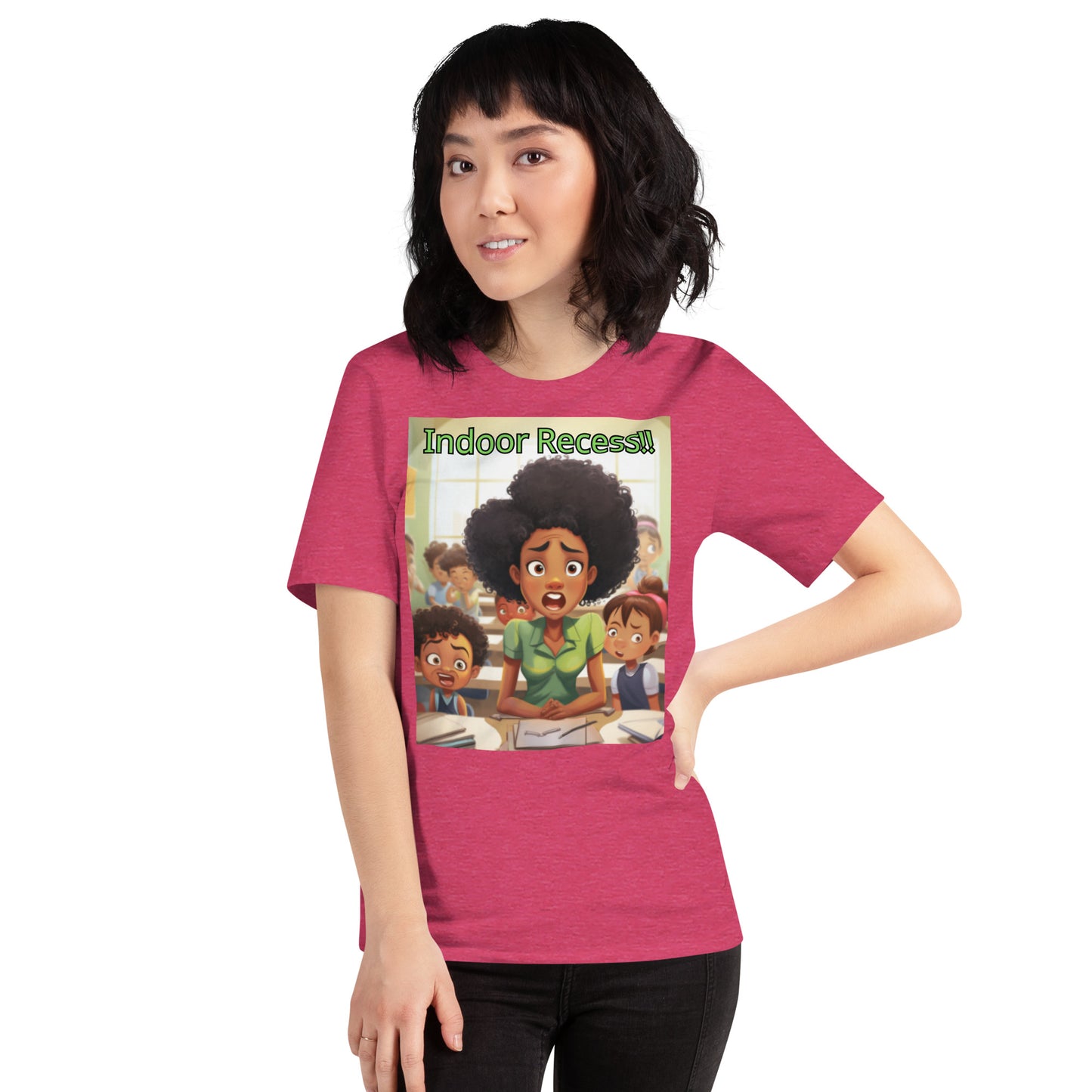 Indoor Recess Unisex t-shirt