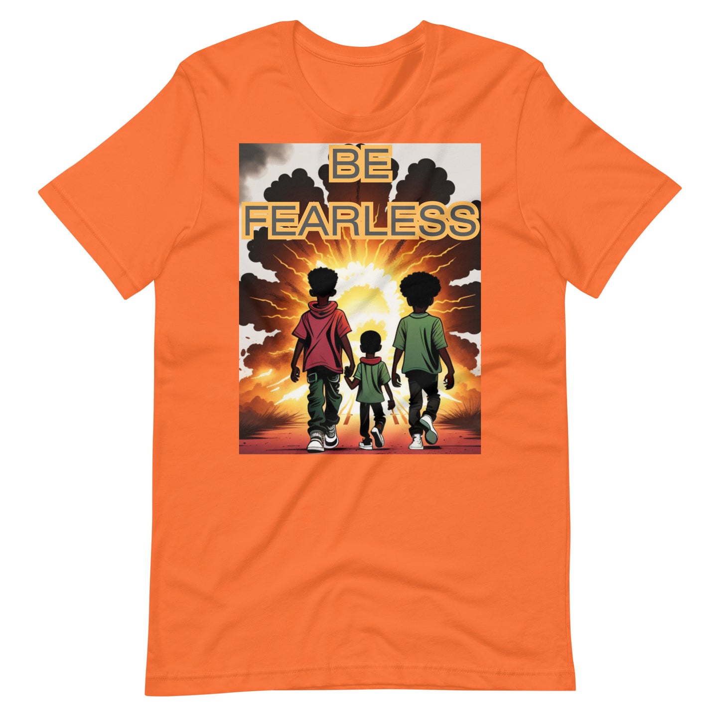 BE FEARLESS v2 Unisex t-shirt