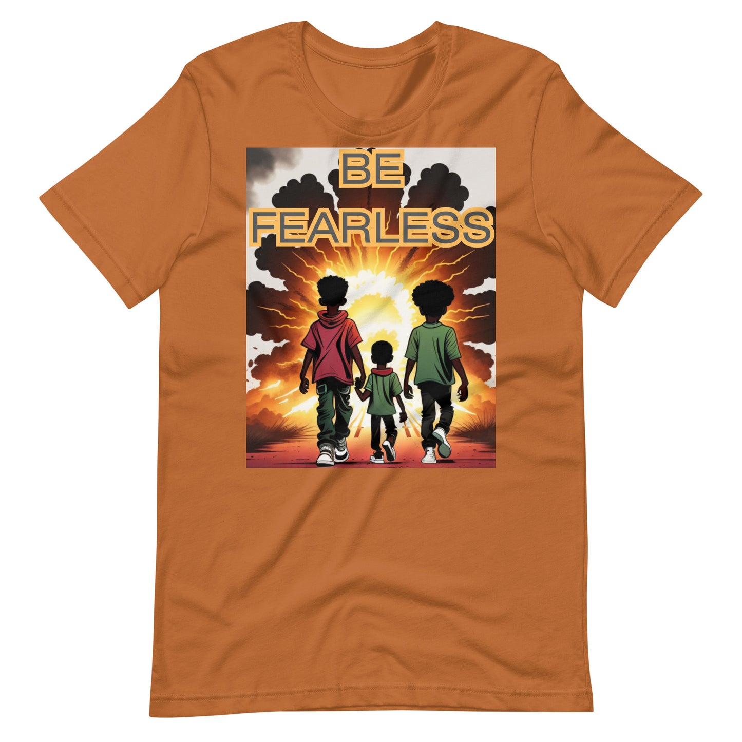 BE FEARLESS v2 Unisex t-shirt