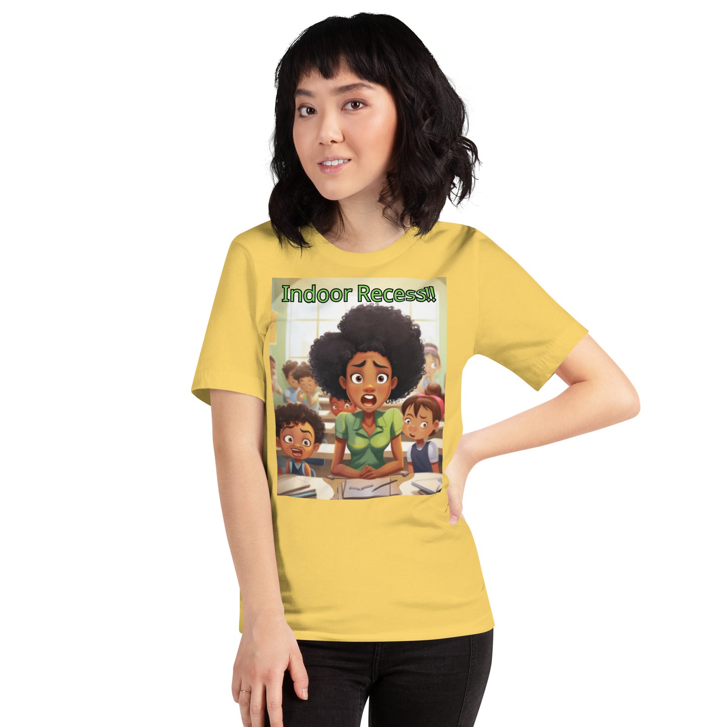 Indoor Recess Unisex t-shirt