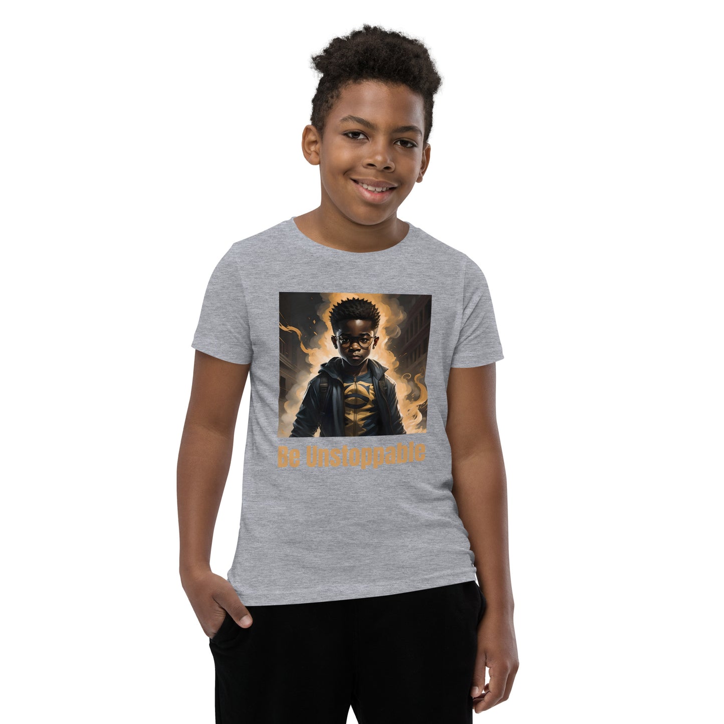 BE Unstoppable Youth Short Sleeve T-Shirt
