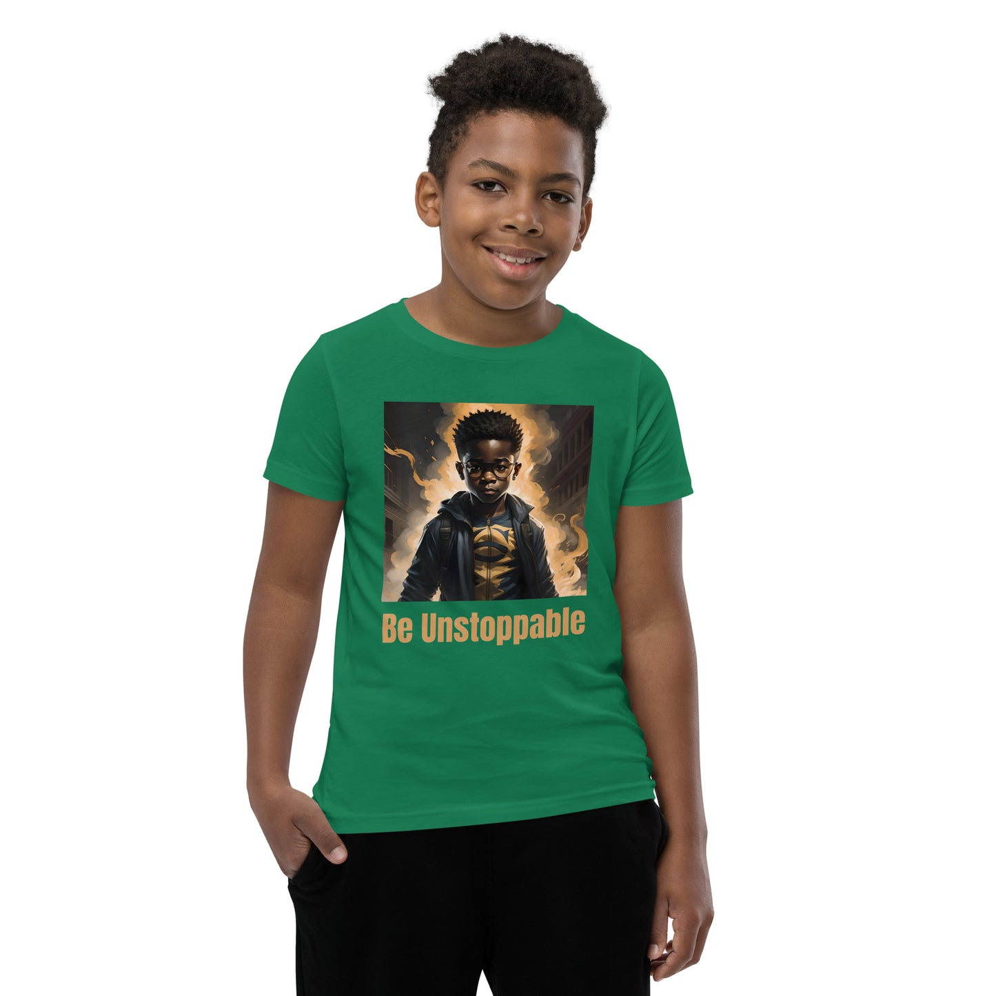BE Unstoppable Youth Short Sleeve T-Shirt