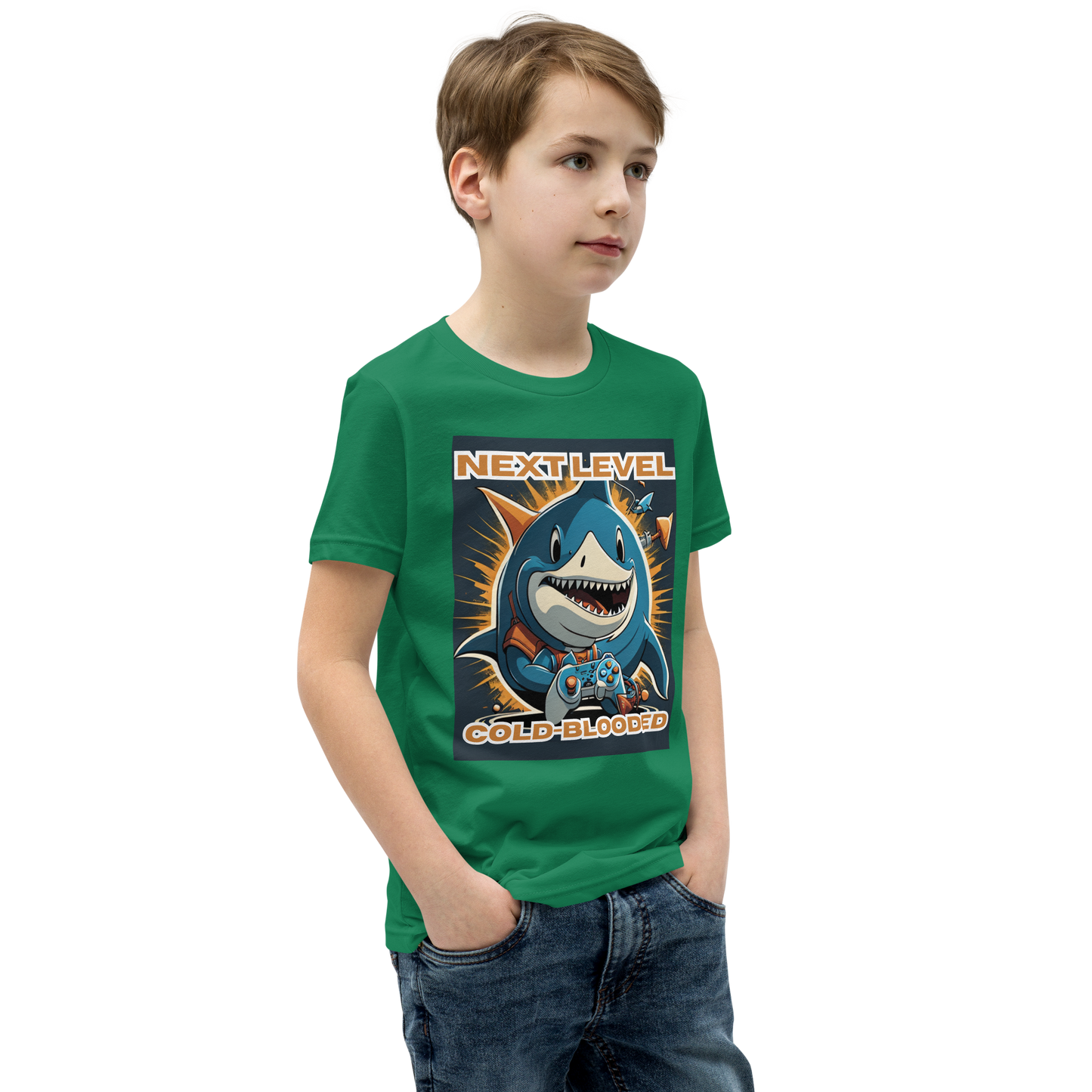 Next Level Cold-Blooded Youth Short Sleeve T-Shirt