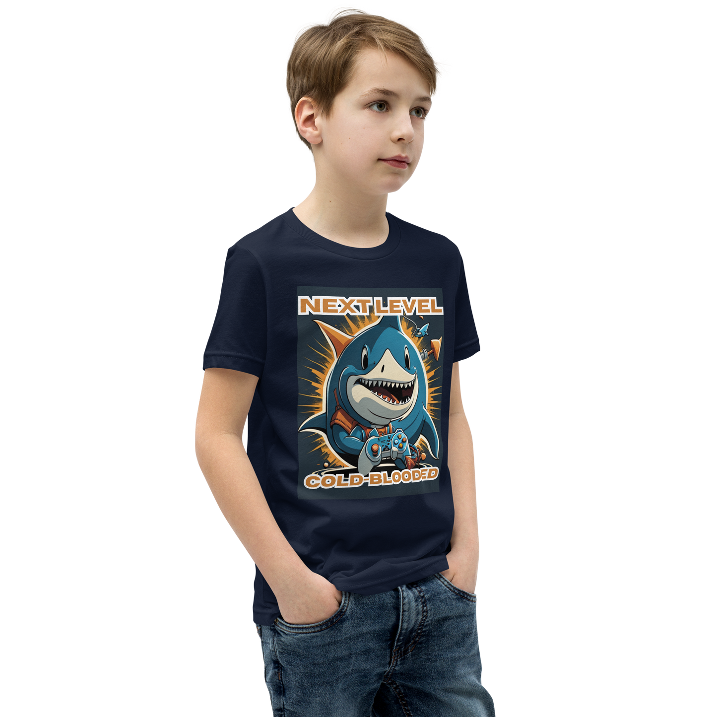 Next Level Cold-Blooded Youth Short Sleeve T-Shirt