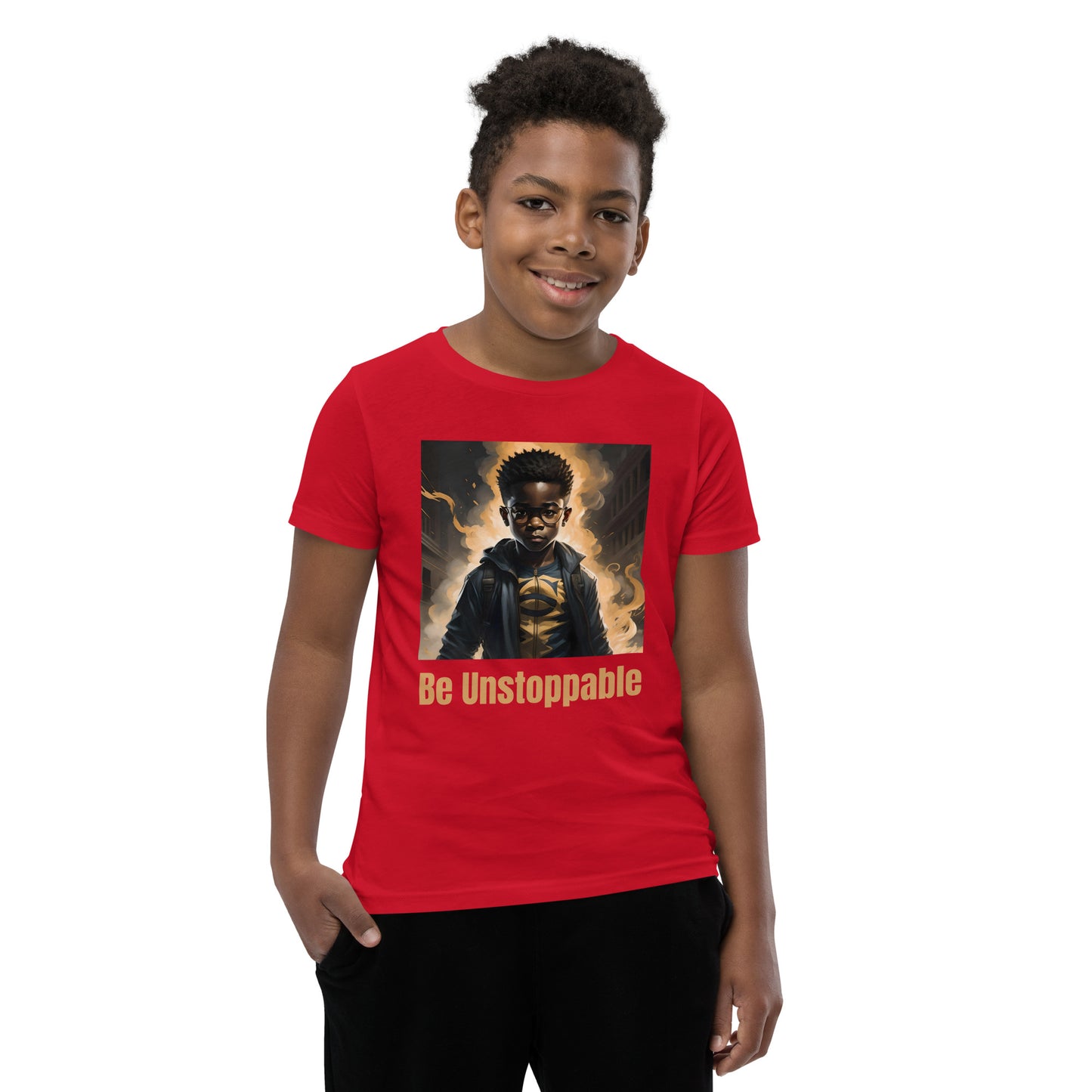 BE Unstoppable Youth Short Sleeve T-Shirt