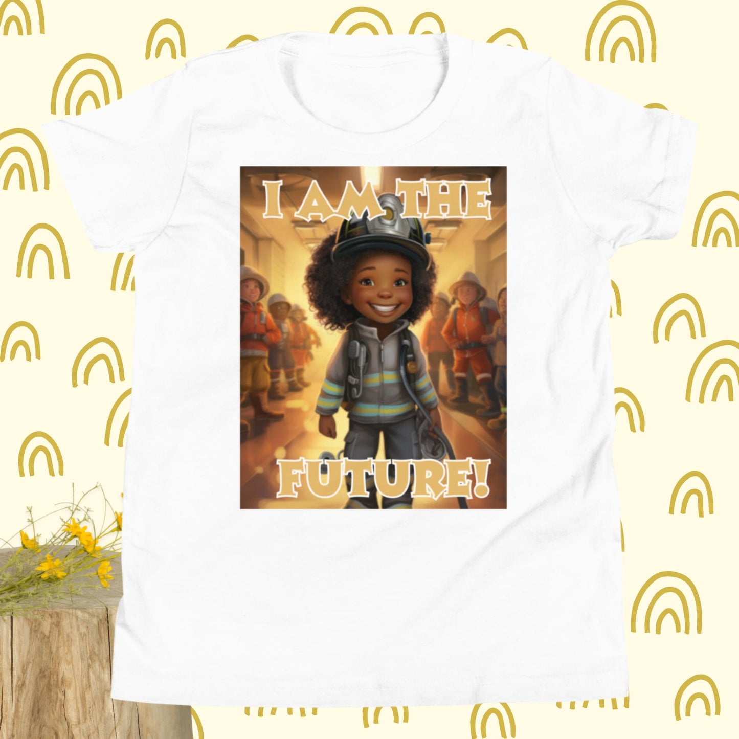I Am the Future - Firefighter Youth Short Sleeve T-Shirt