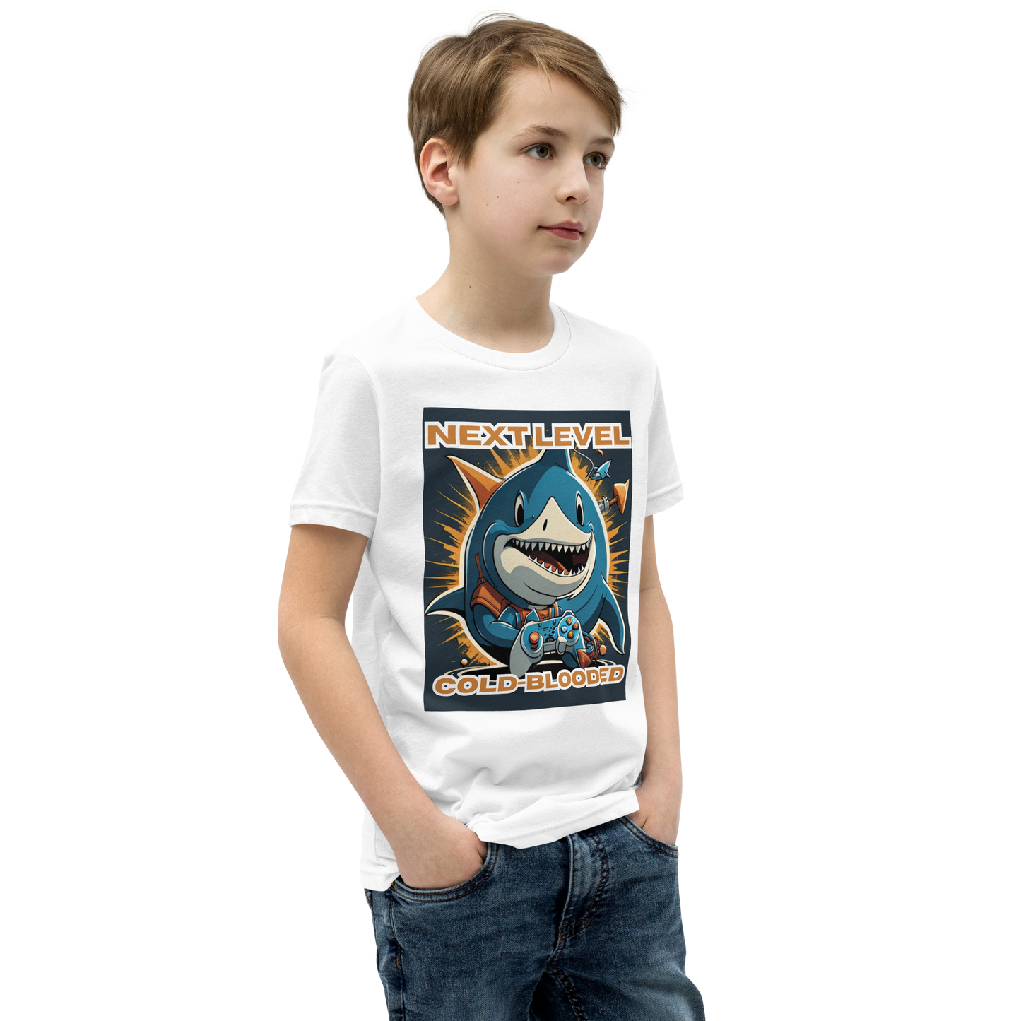 Next Level Cold-Blooded Youth Short Sleeve T-Shirt