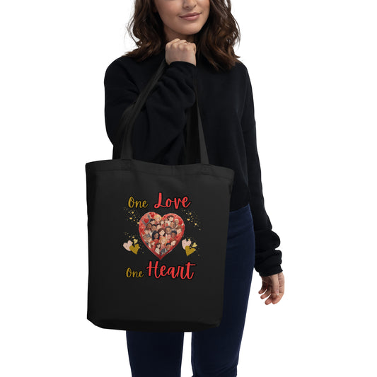 One Love One Heart Eco Tote Bag