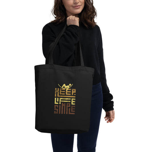 Keep Life Simple Eco Tote Bag