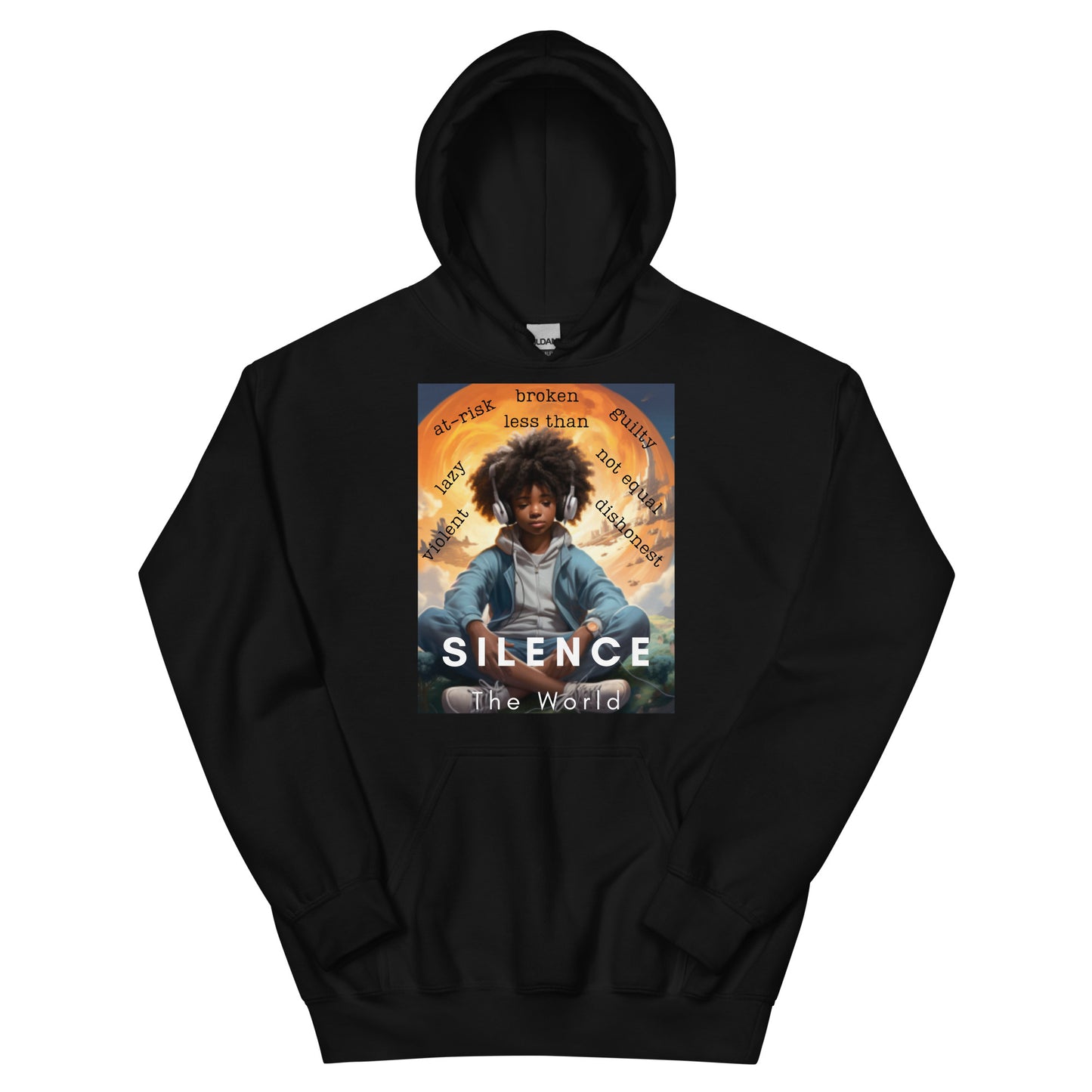 Silence the World 1 Unisex Hoodie