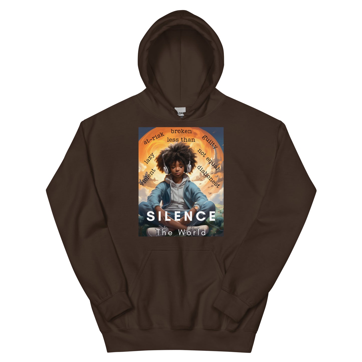 Silence the World 1 Unisex Hoodie