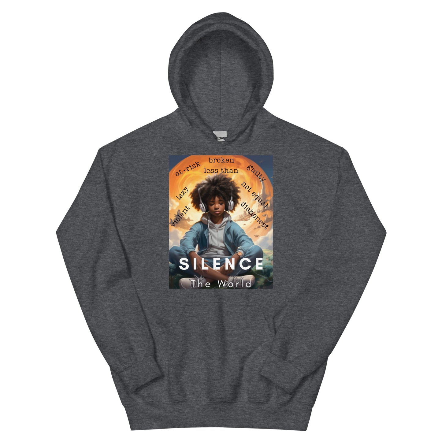 Silence the World 1 Unisex Hoodie