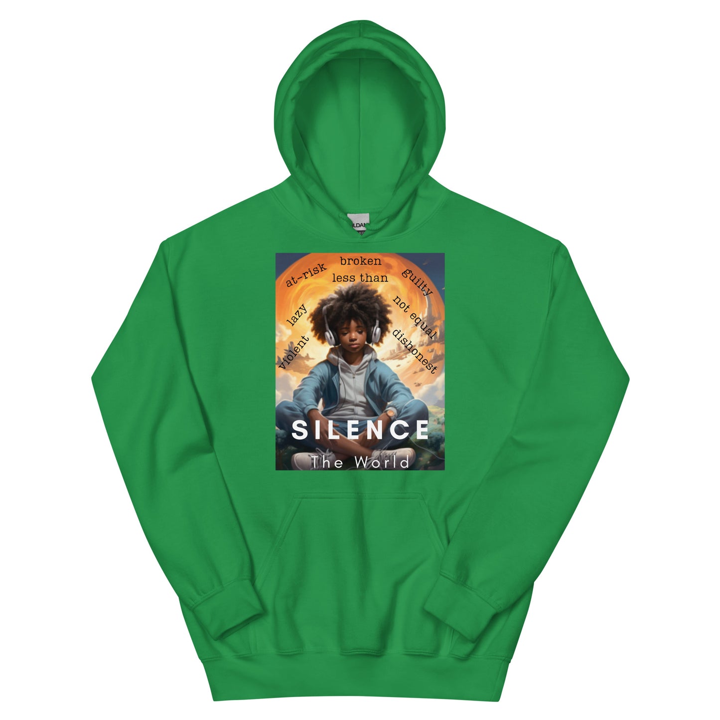 Silence the World 1 Unisex Hoodie