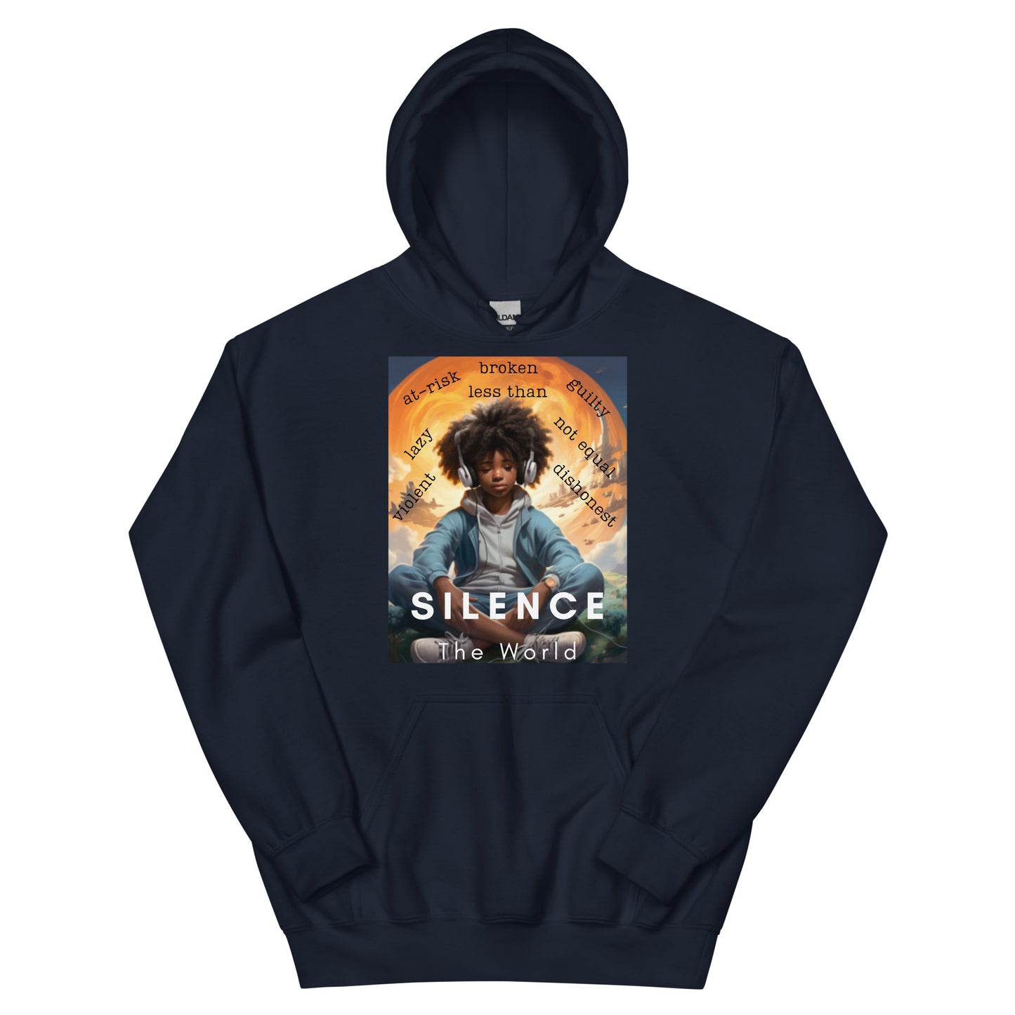 Silence the World 1 Unisex Hoodie