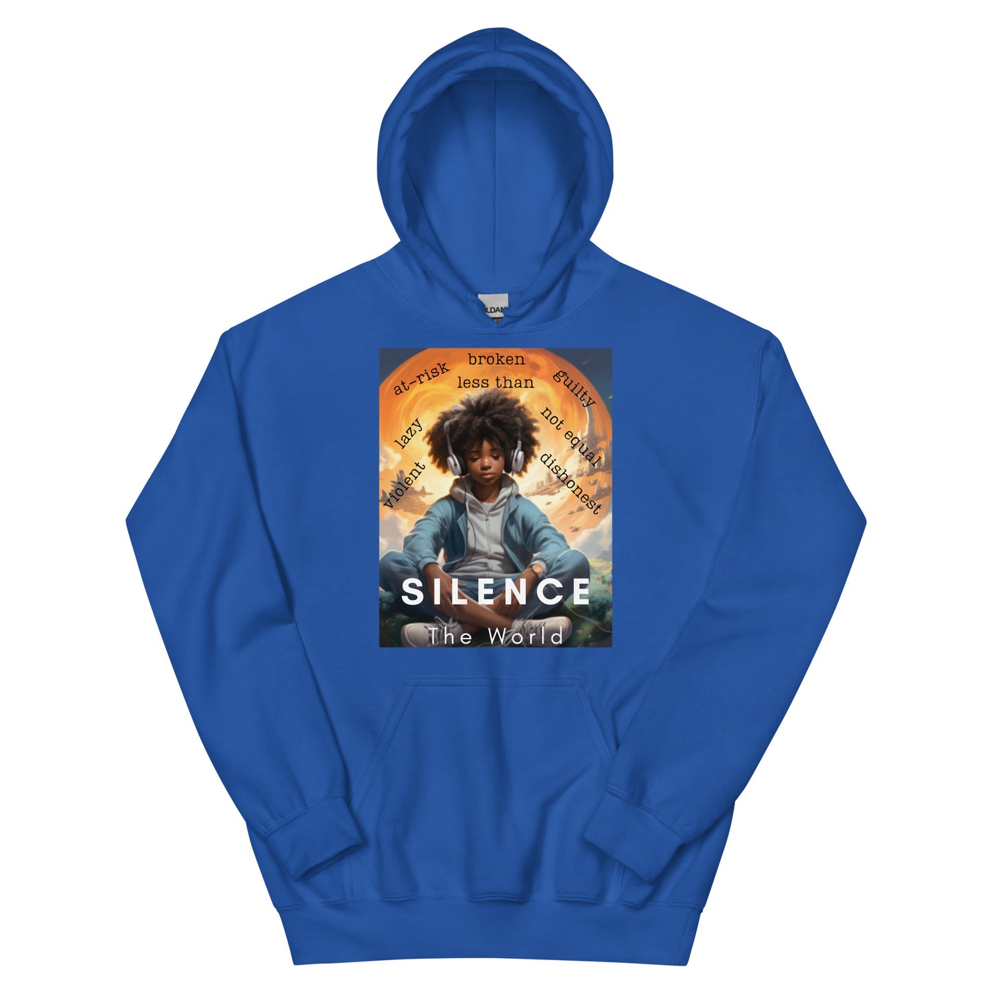 Silence the World 1 Unisex Hoodie