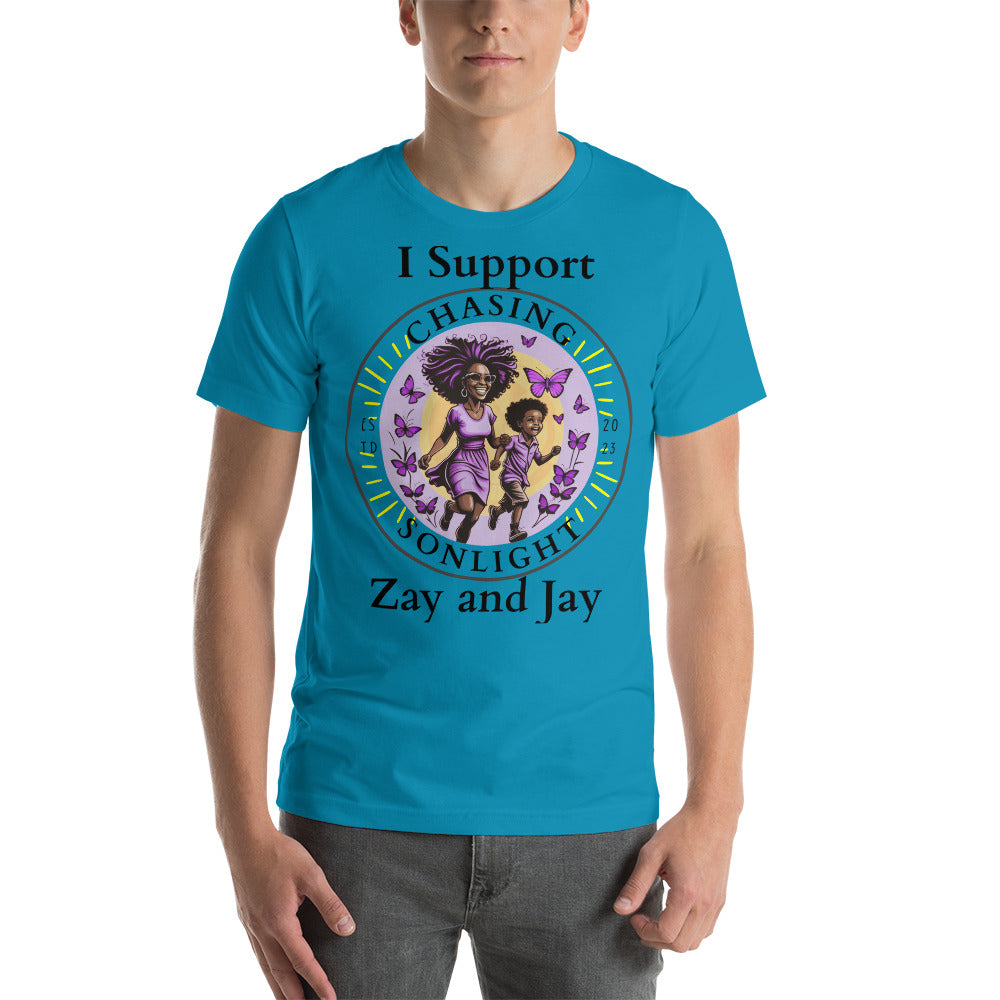 I Support Zay and Jay Unisex t-shirt