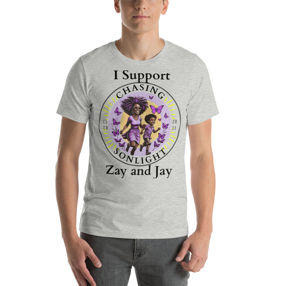 I Support Zay and Jay Unisex t-shirt