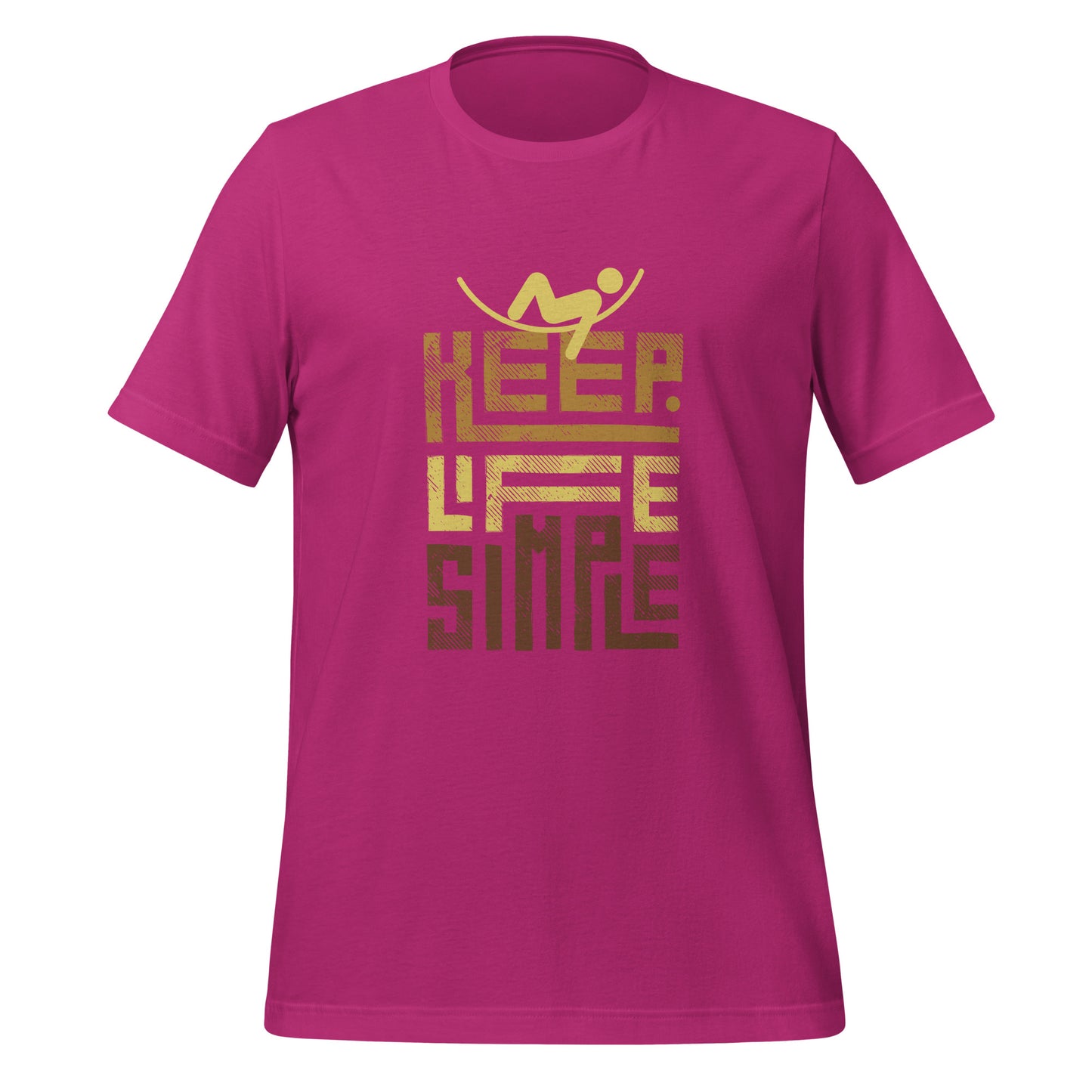 Keep Life Simple Unisex t-shirt