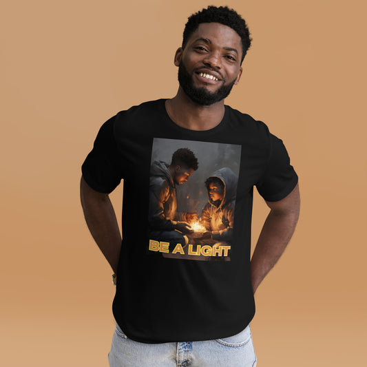 BE A LIGHT Unisex t-shirt