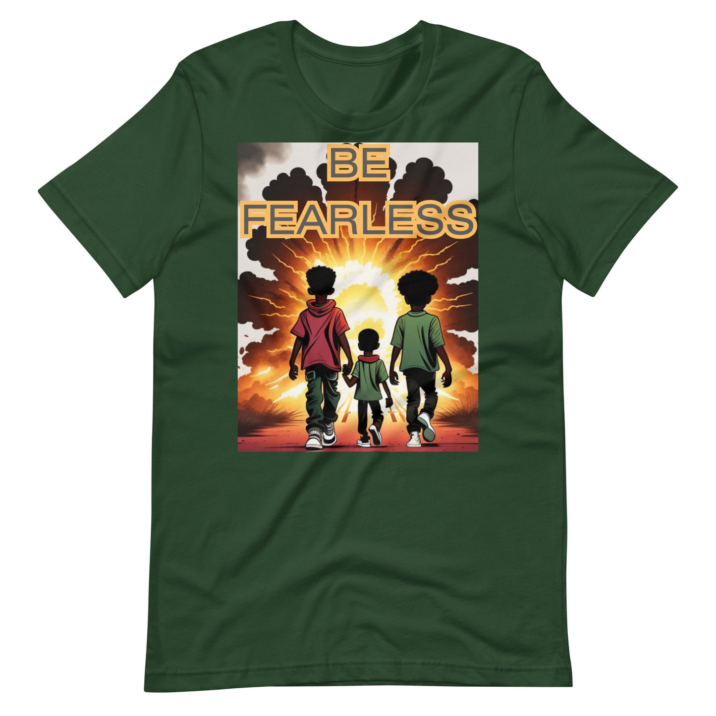 BE FEARLESS v2 Unisex t-shirt