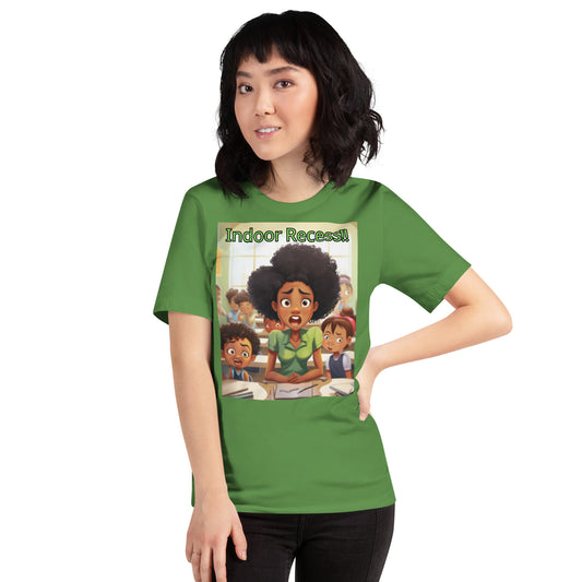 Indoor Recess Unisex t-shirt