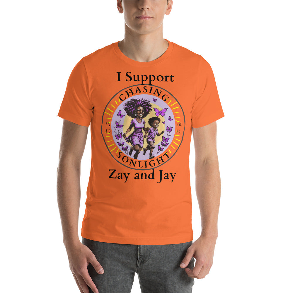 I Support Zay and Jay Unisex t-shirt