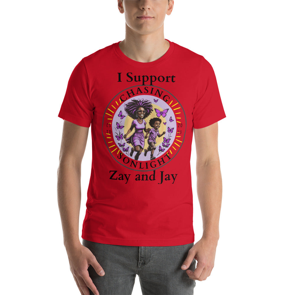 I Support Zay and Jay Unisex t-shirt