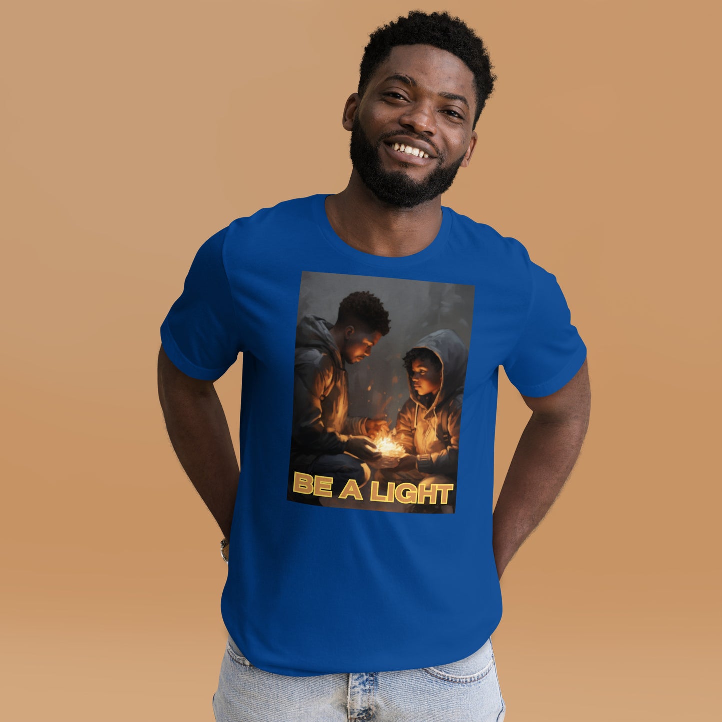 BE A LIGHT Unisex t-shirt