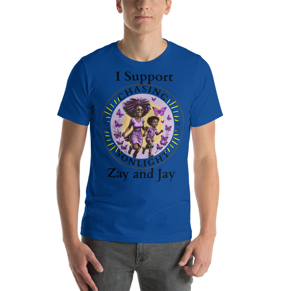 I Support Zay and Jay Unisex t-shirt