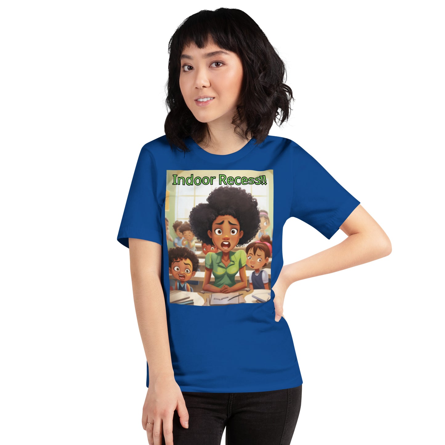 Indoor Recess Unisex t-shirt