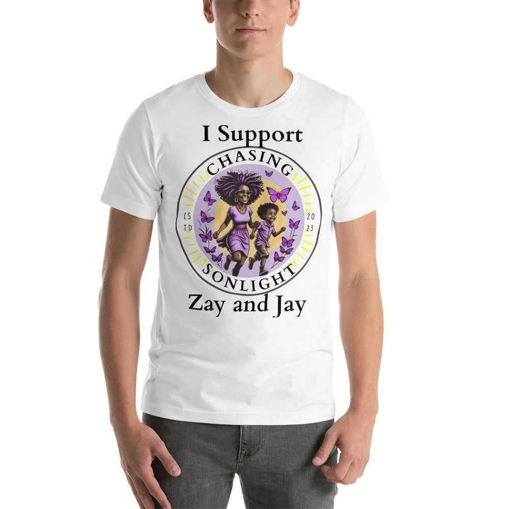 I Support Zay and Jay Unisex t-shirt