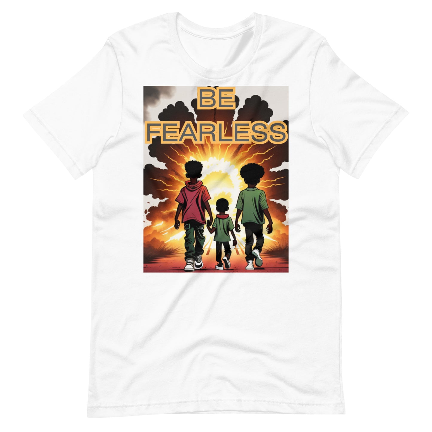 BE FEARLESS v2 Unisex t-shirt