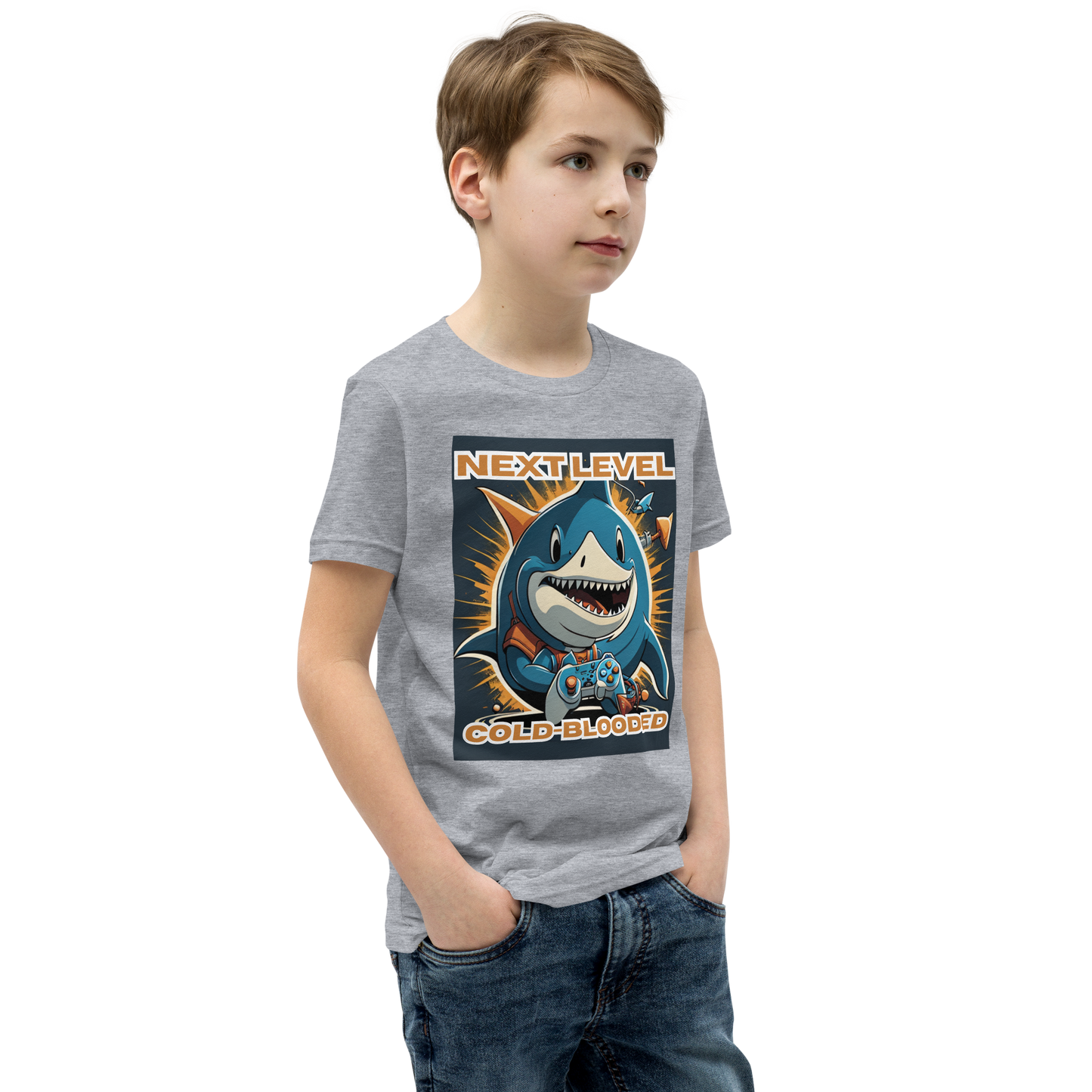 Next Level Cold-Blooded Youth Short Sleeve T-Shirt