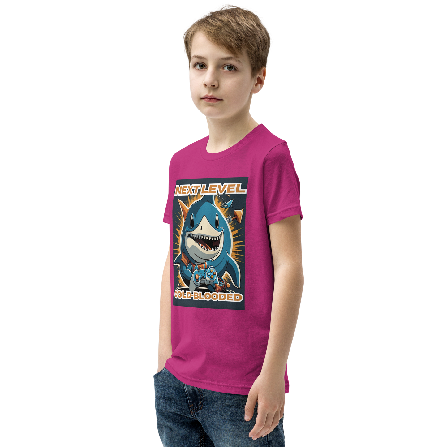 Next Level Cold-Blooded Youth Short Sleeve T-Shirt