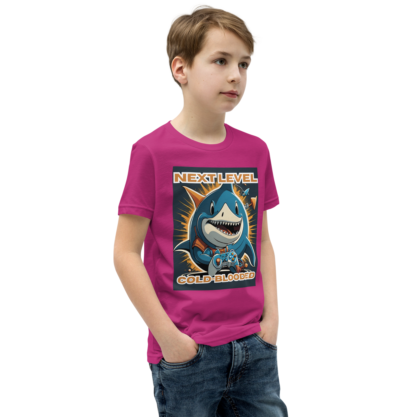 Next Level Cold-Blooded Youth Short Sleeve T-Shirt