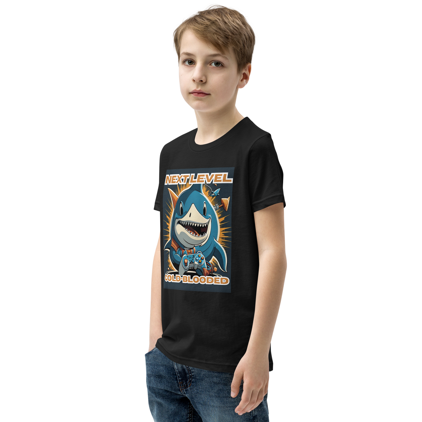 Next Level Cold-Blooded Youth Short Sleeve T-Shirt