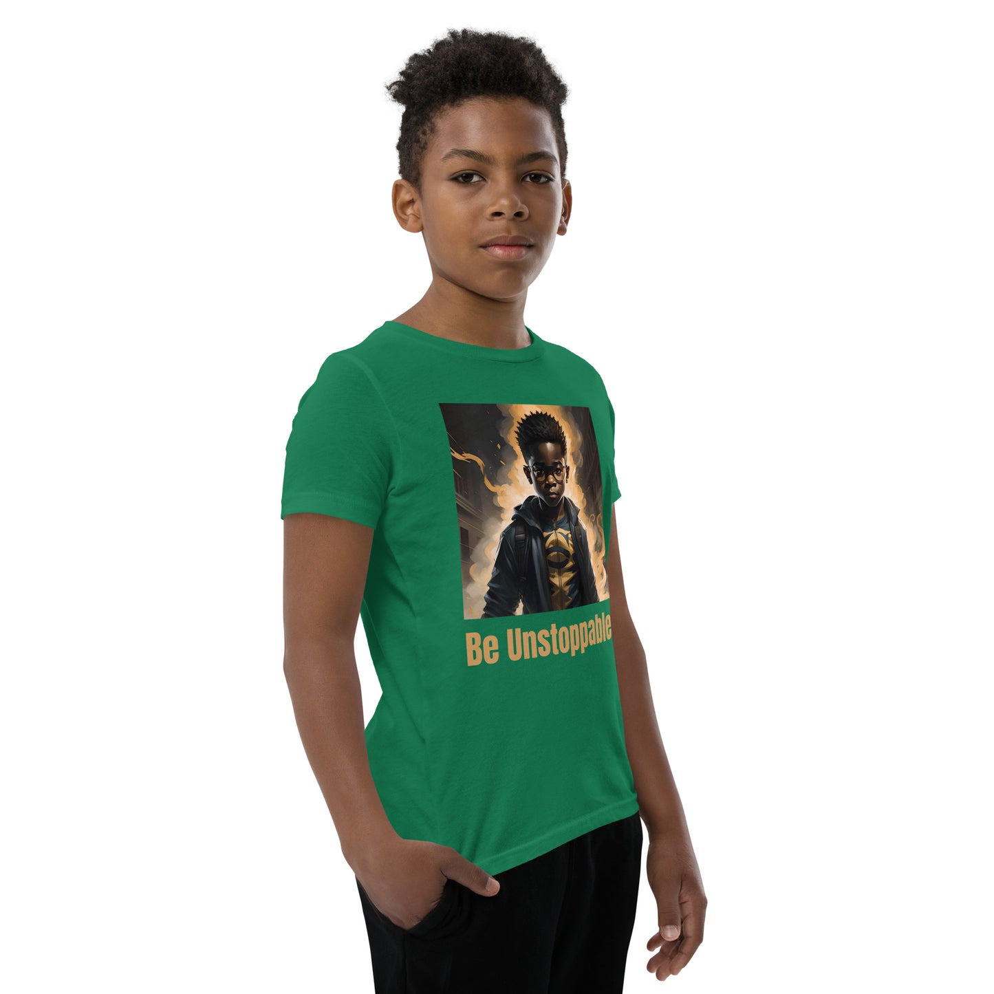 BE Unstoppable Youth Short Sleeve T-Shirt