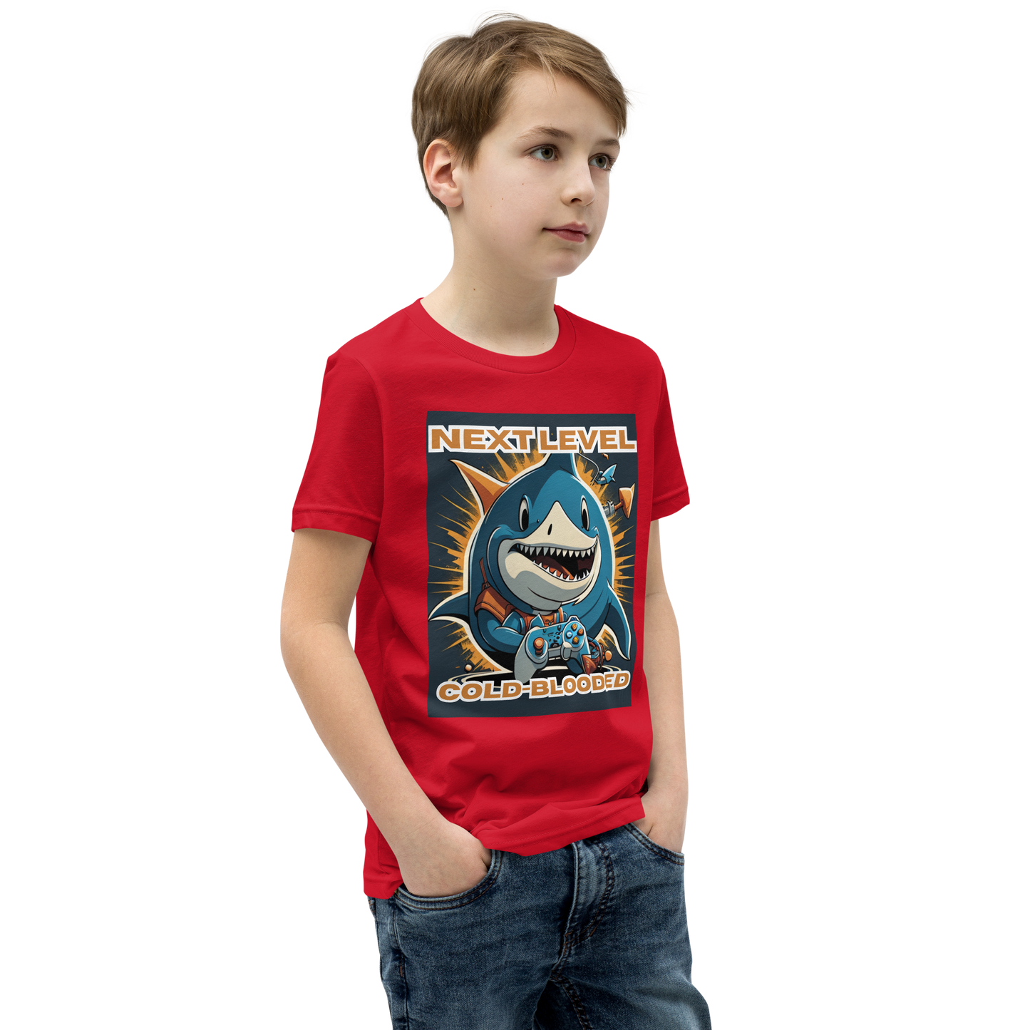 Next Level Cold-Blooded Youth Short Sleeve T-Shirt