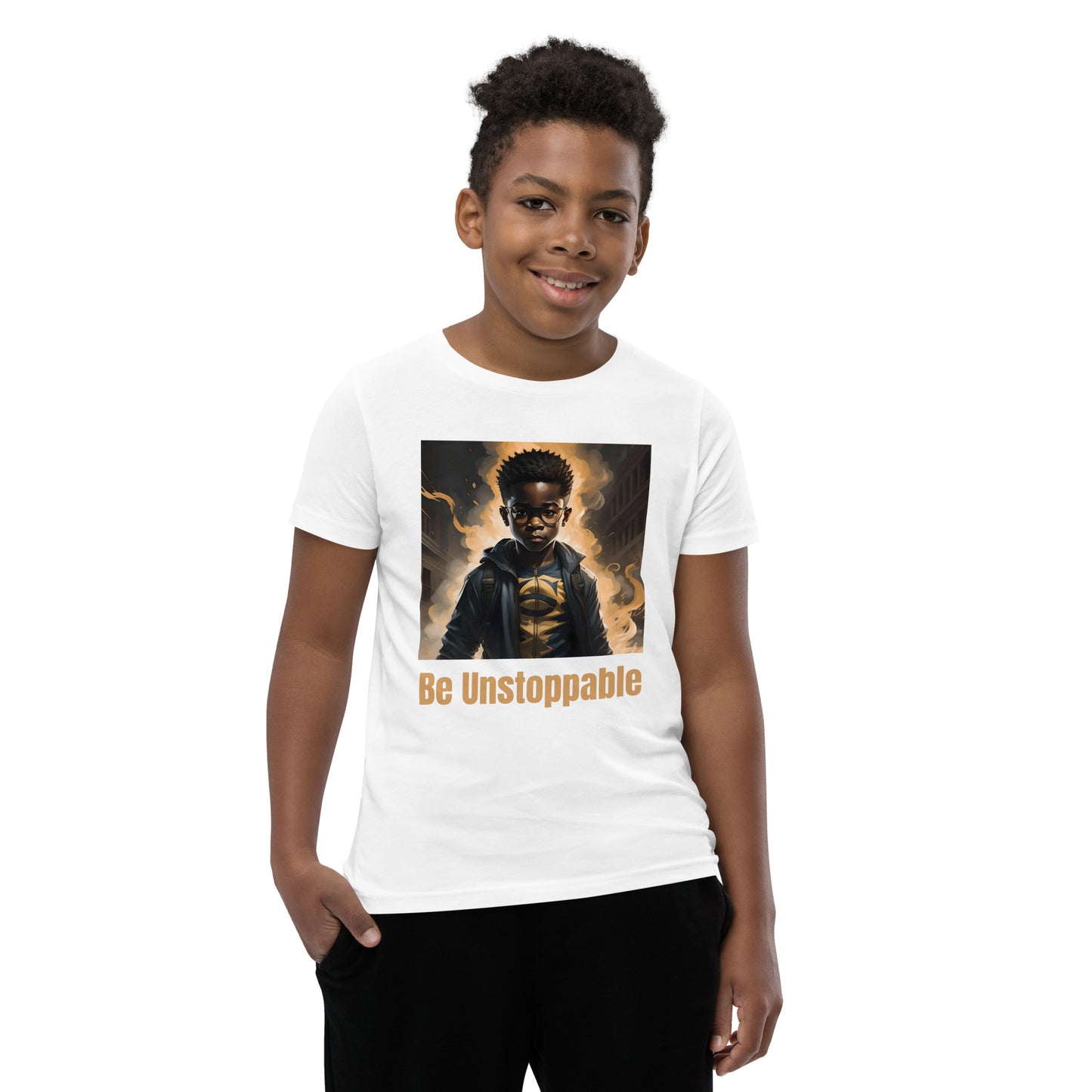 BE Unstoppable Youth Short Sleeve T-Shirt